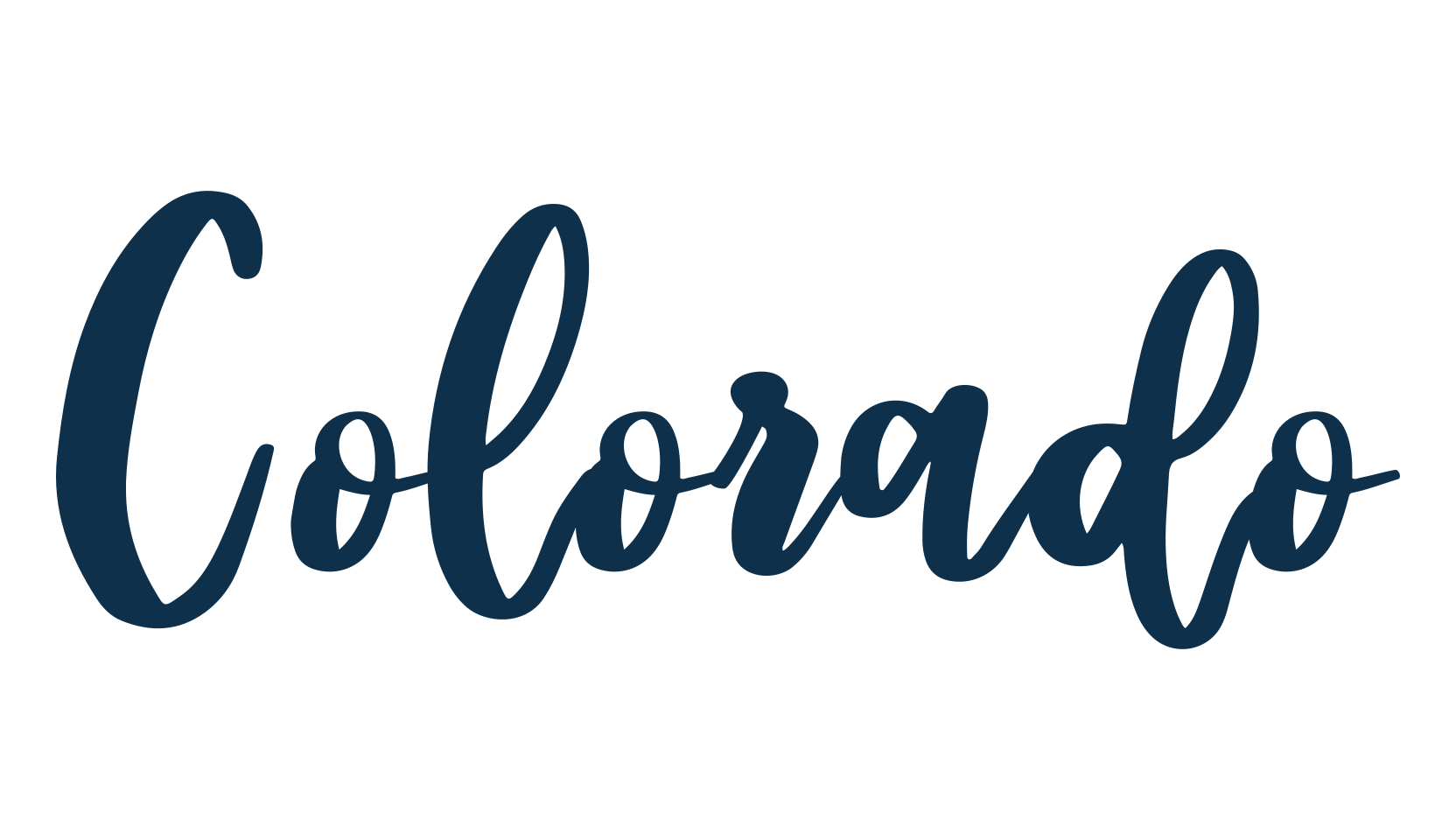 Colorado, various font preview