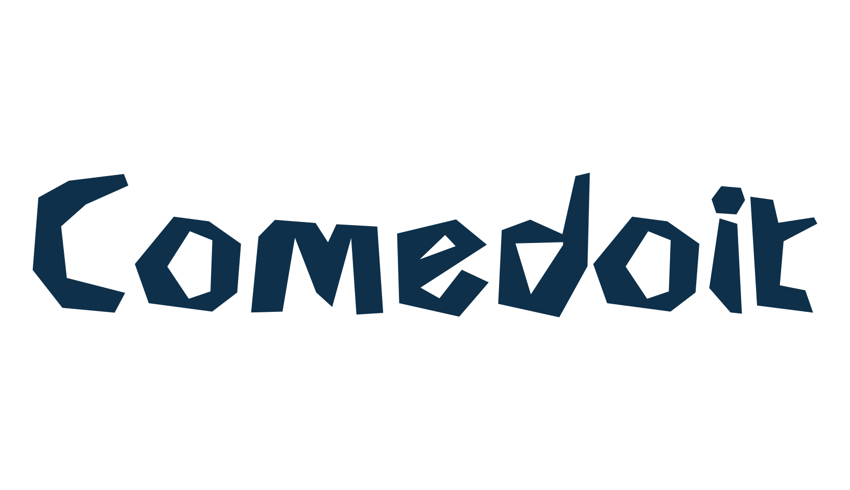 Comedoit, fancy various decorative font preview