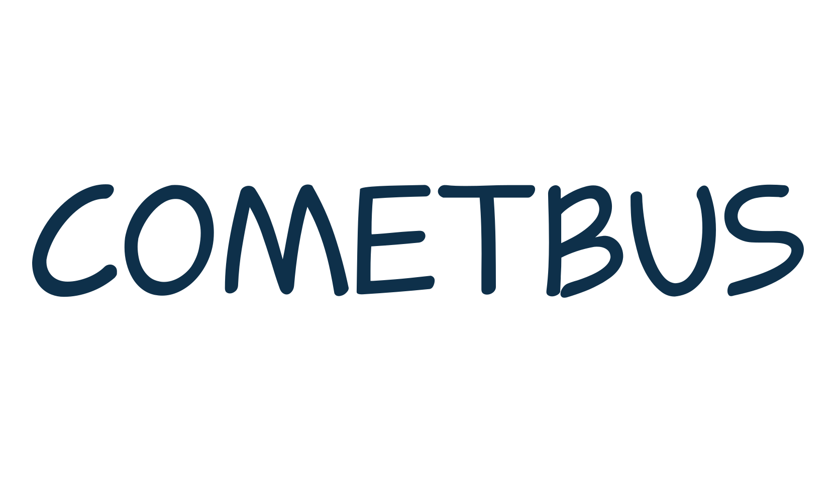 Cometbus, cartoon font preview