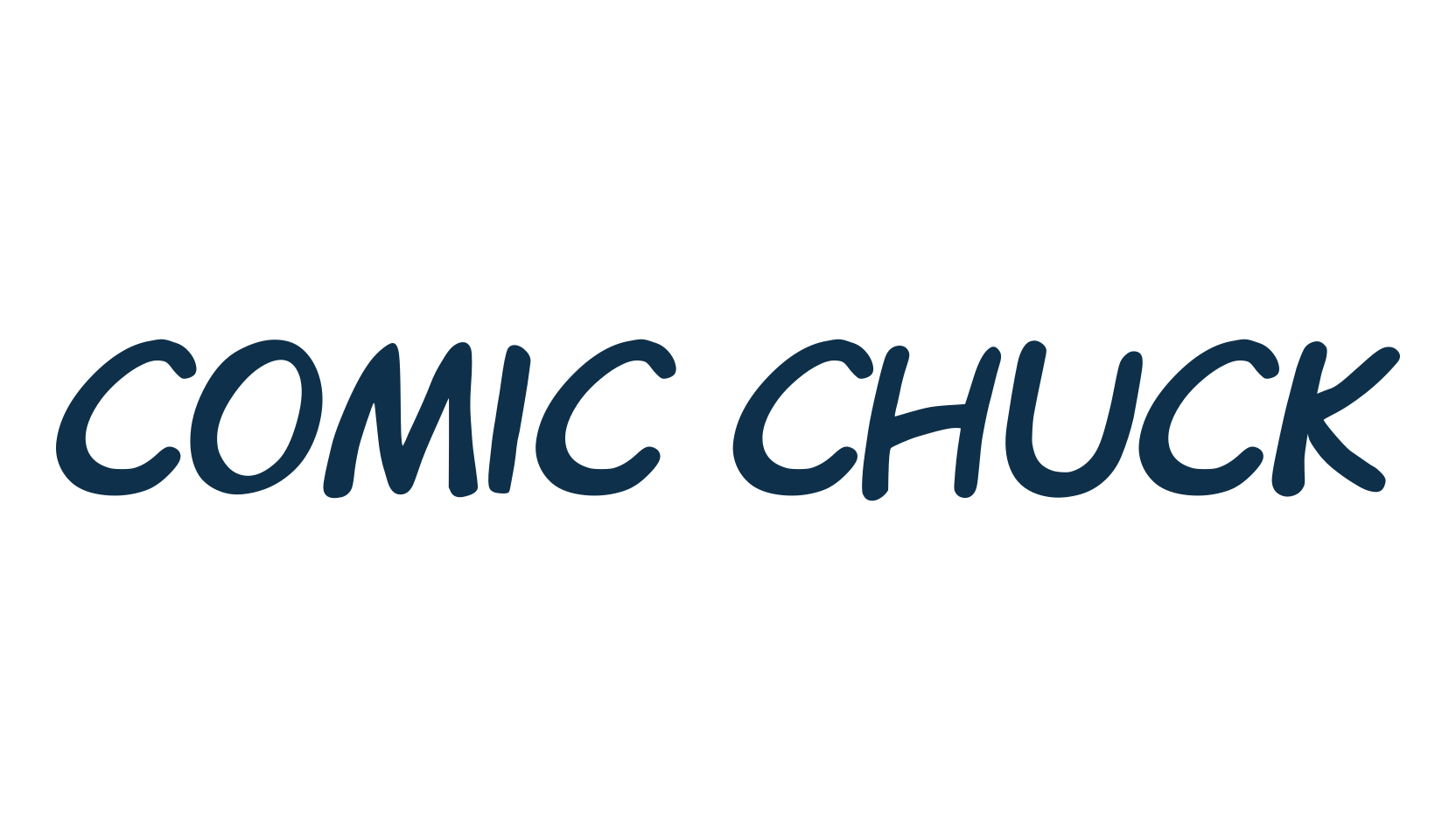 Comic Chuck, fancy cartoon decorative comic font preview