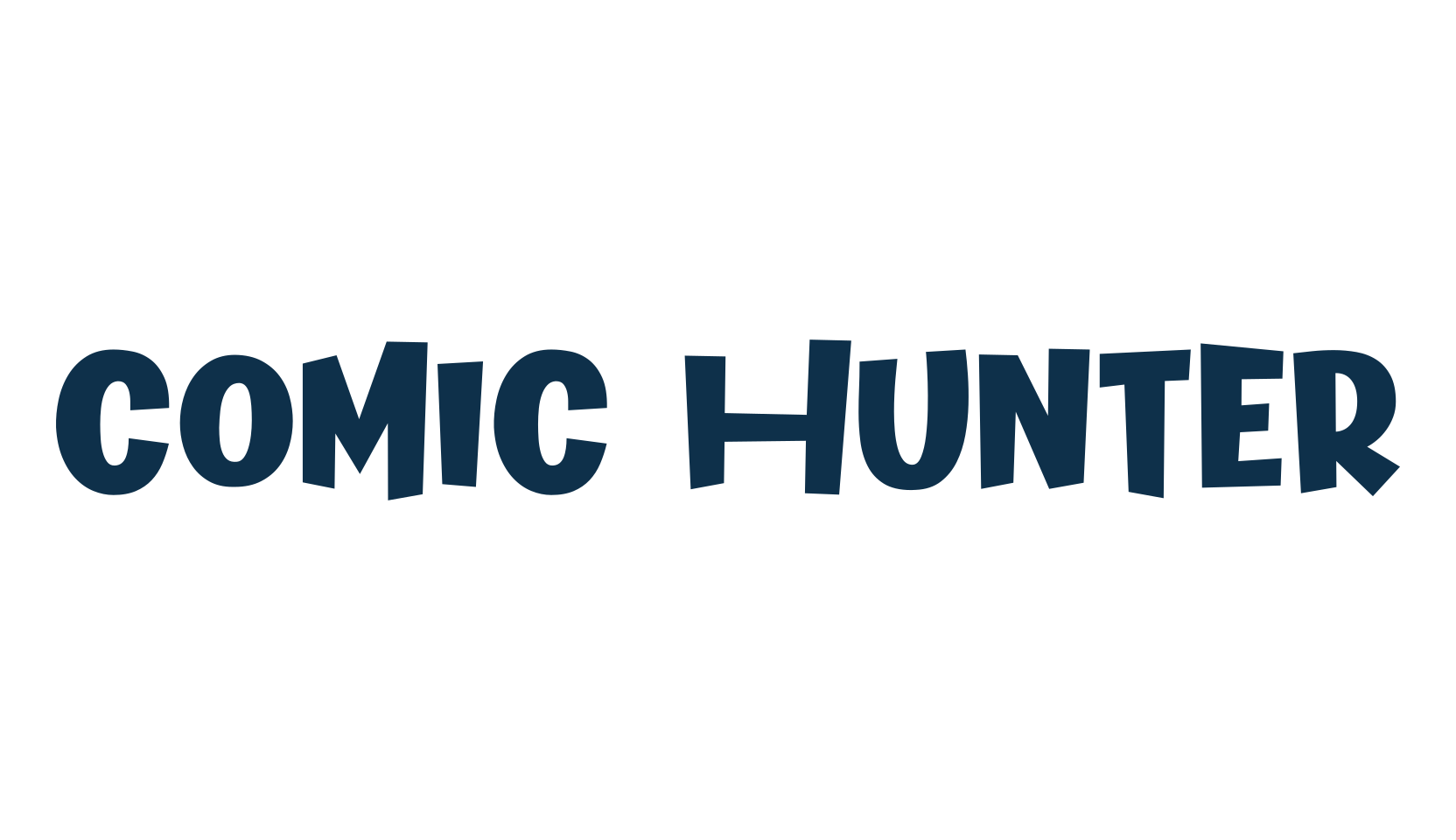 Comic Hunter, fancy cartoon decorative font preview