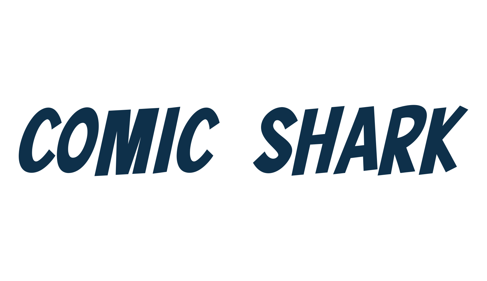 Comic Shark, fancy cartoon decorative font preview