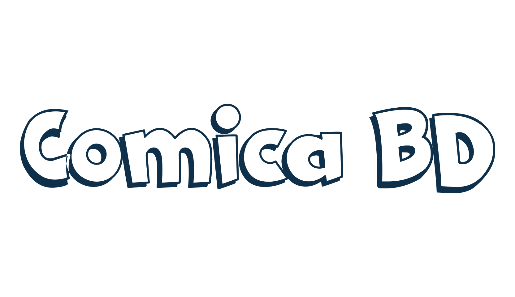 Comica BD, fancy cartoon decorative font preview