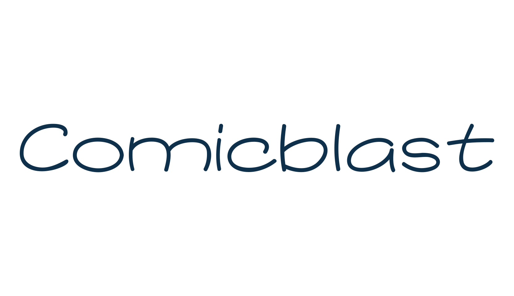 Comicblast, fancy cartoon decorative comic font preview
