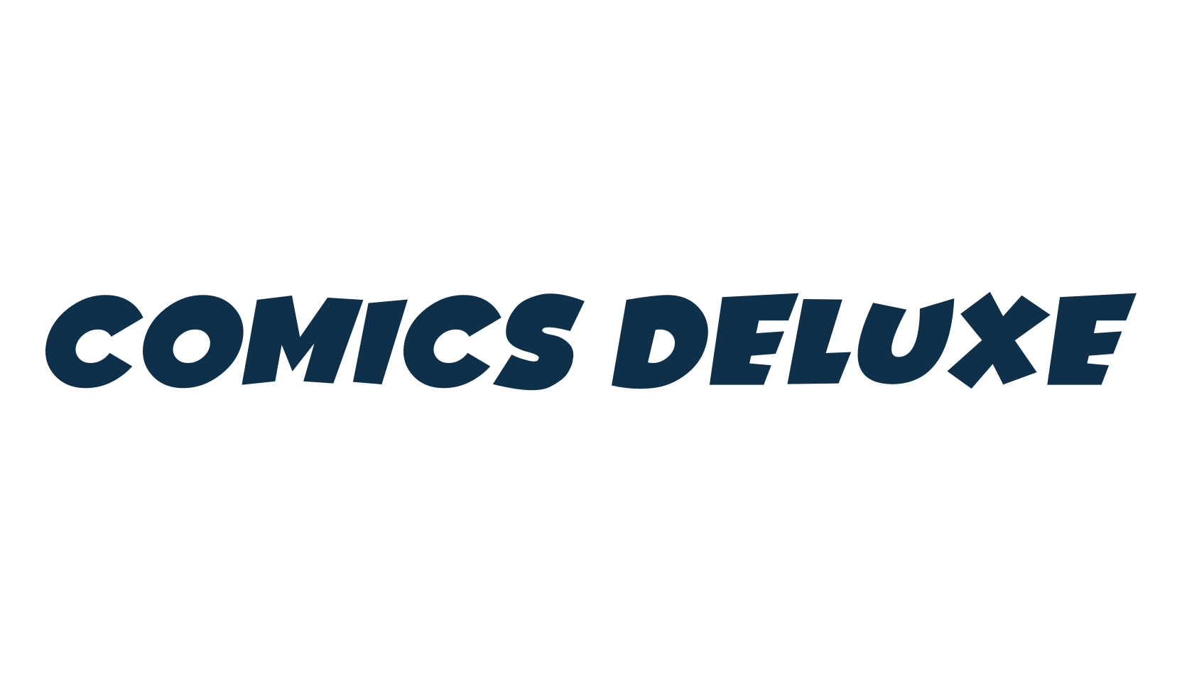 Comics Deluxe, fancy cartoon decorative font preview