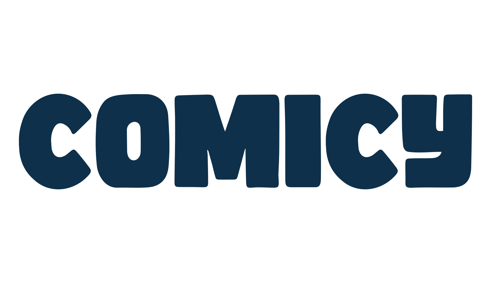 Comicy, cartoon font preview