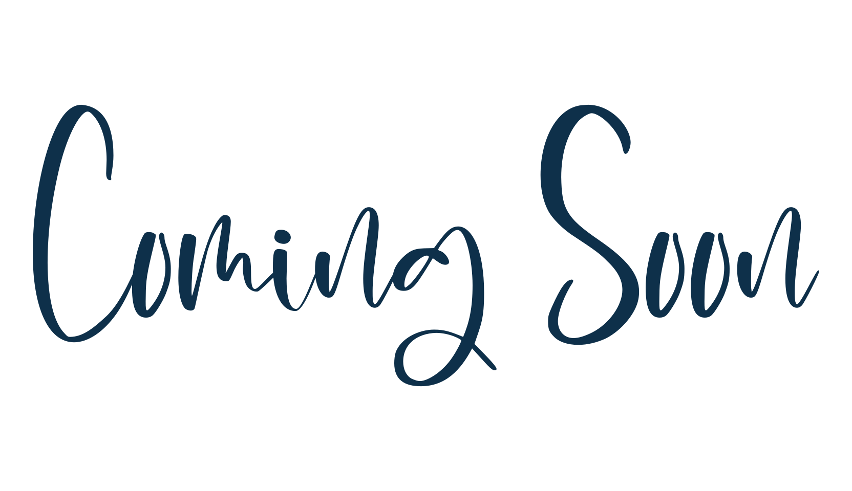 Coming Soon, script handwritten fancy decorative calligraphy font preview
