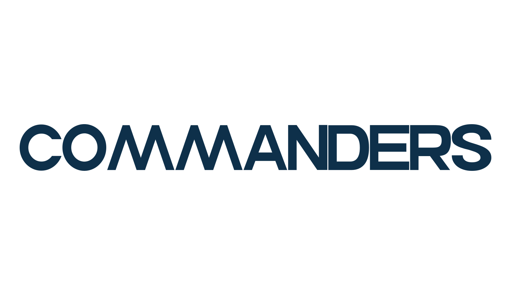 Commanders, sans serif font preview