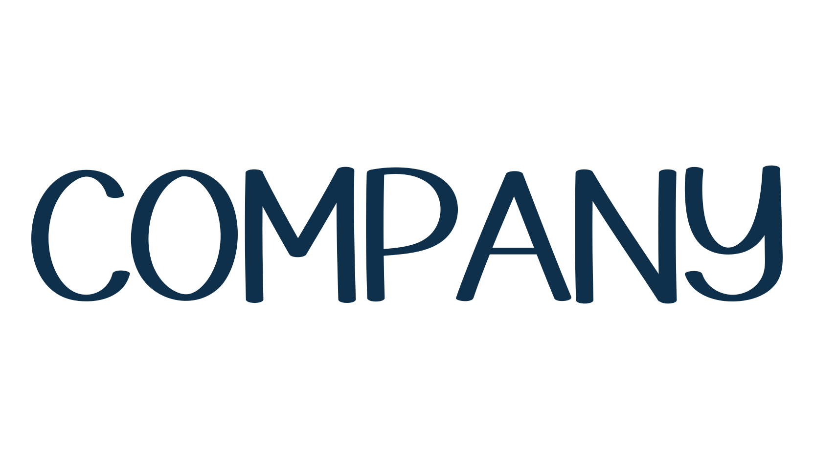 Company (company-3), script handwritten fancy decorative calligraphy font preview