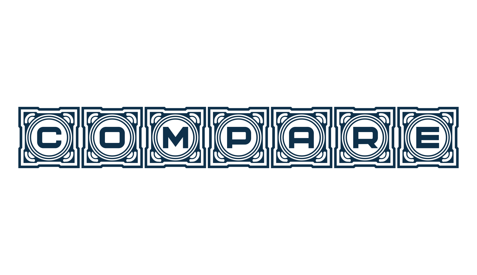 Compare, fancy initials decorative font preview