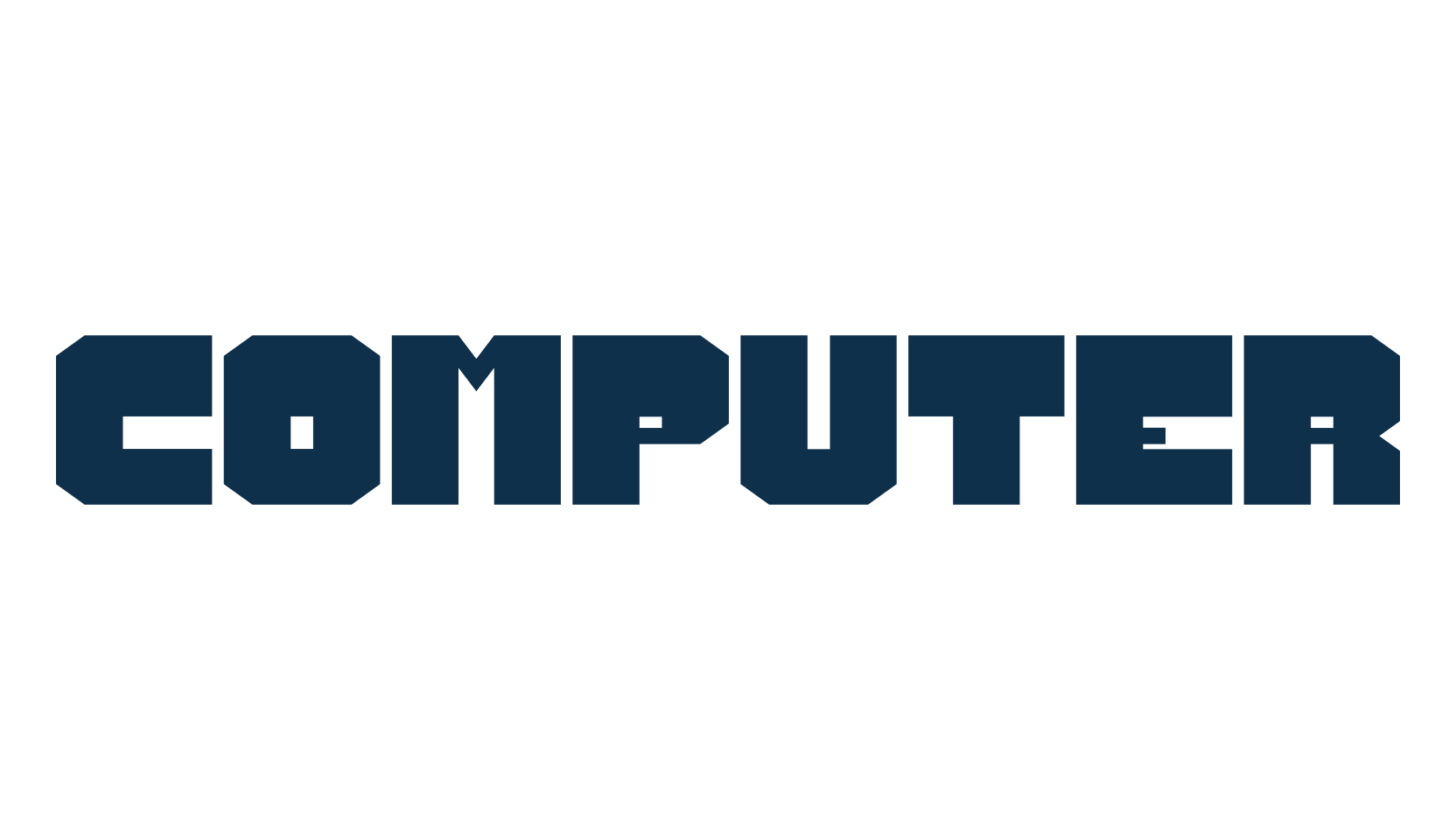 Computer (computer-2), square font preview
