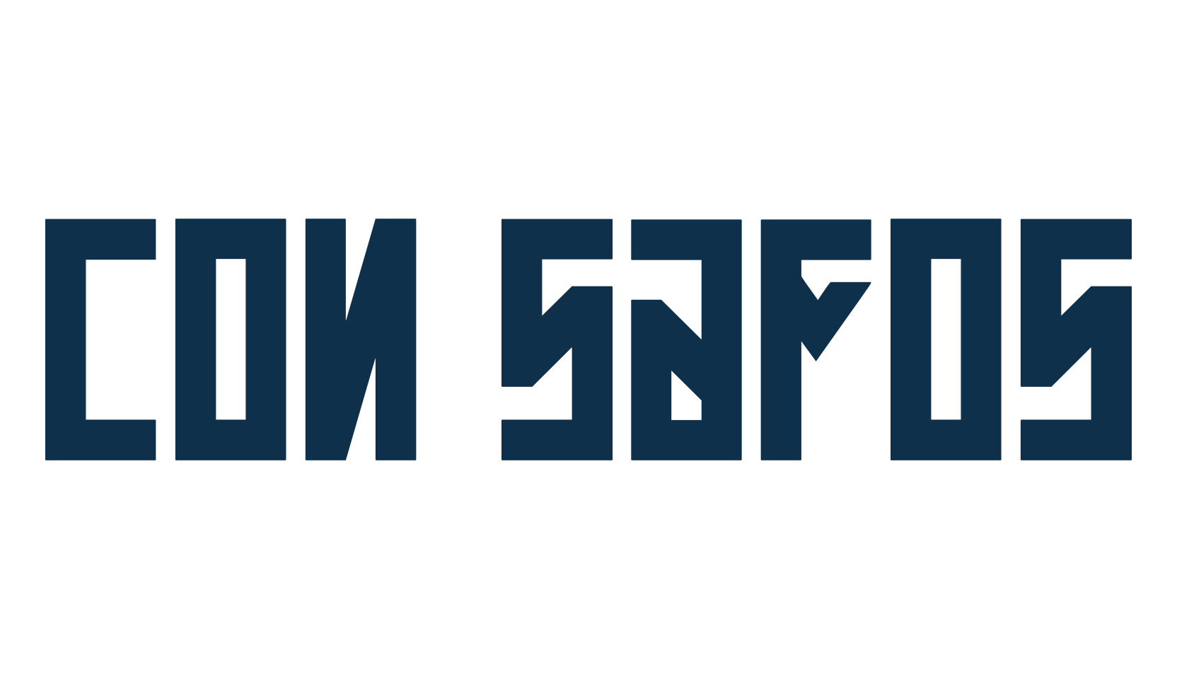 Con Safos, gothic modern font preview