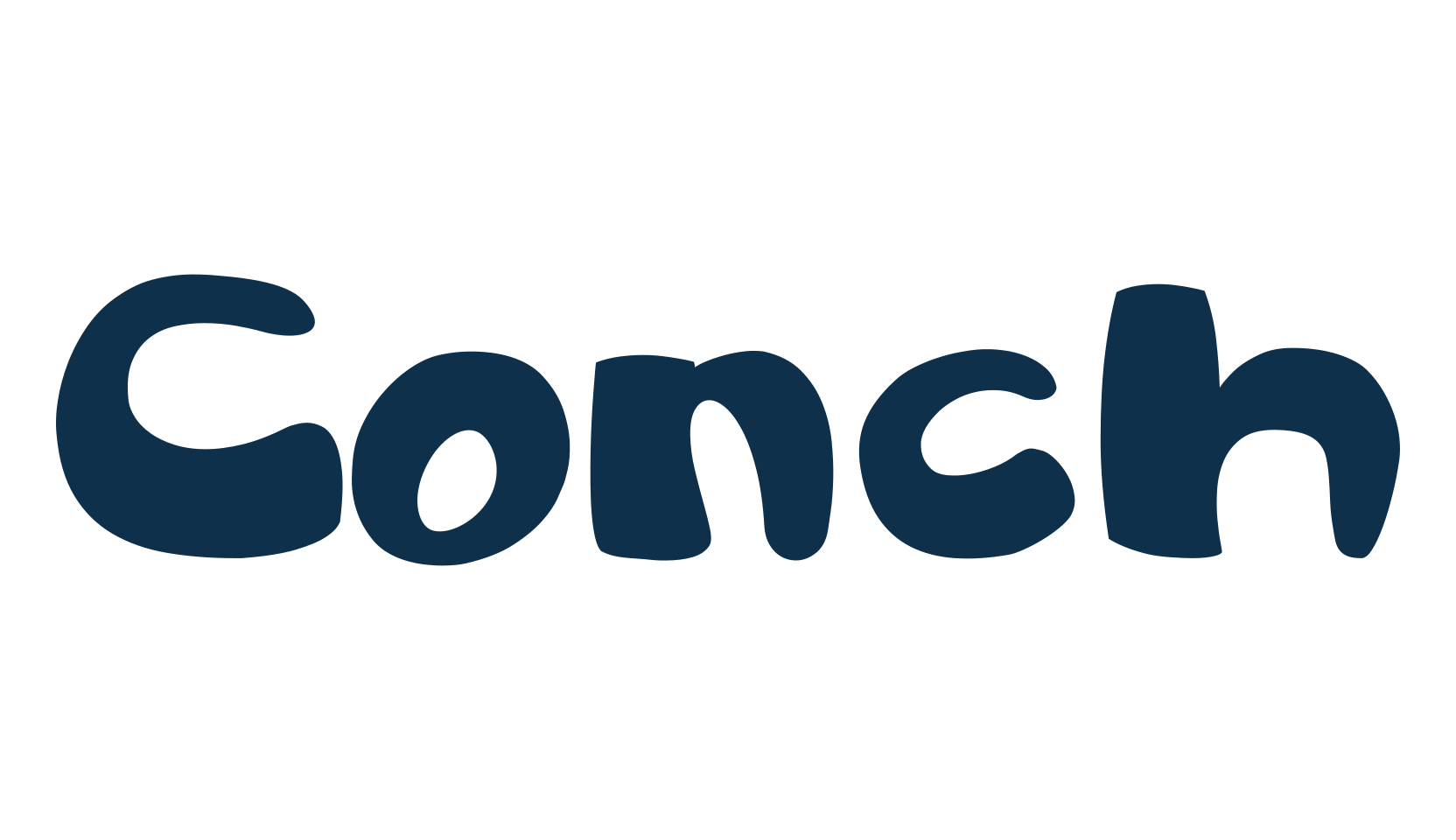 Conch, fancy various decorative font preview