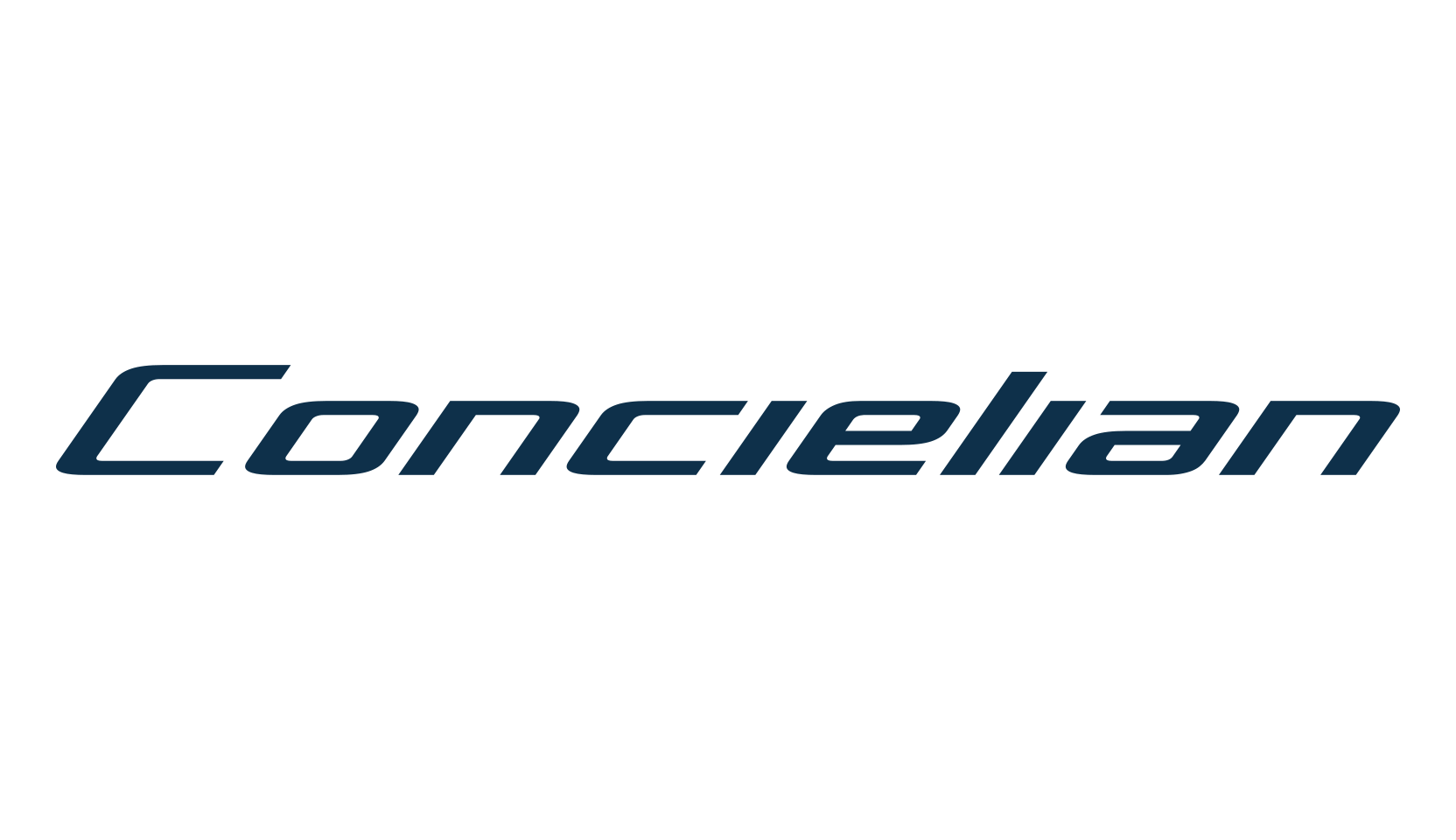 Concielian, techno sci-fi font preview