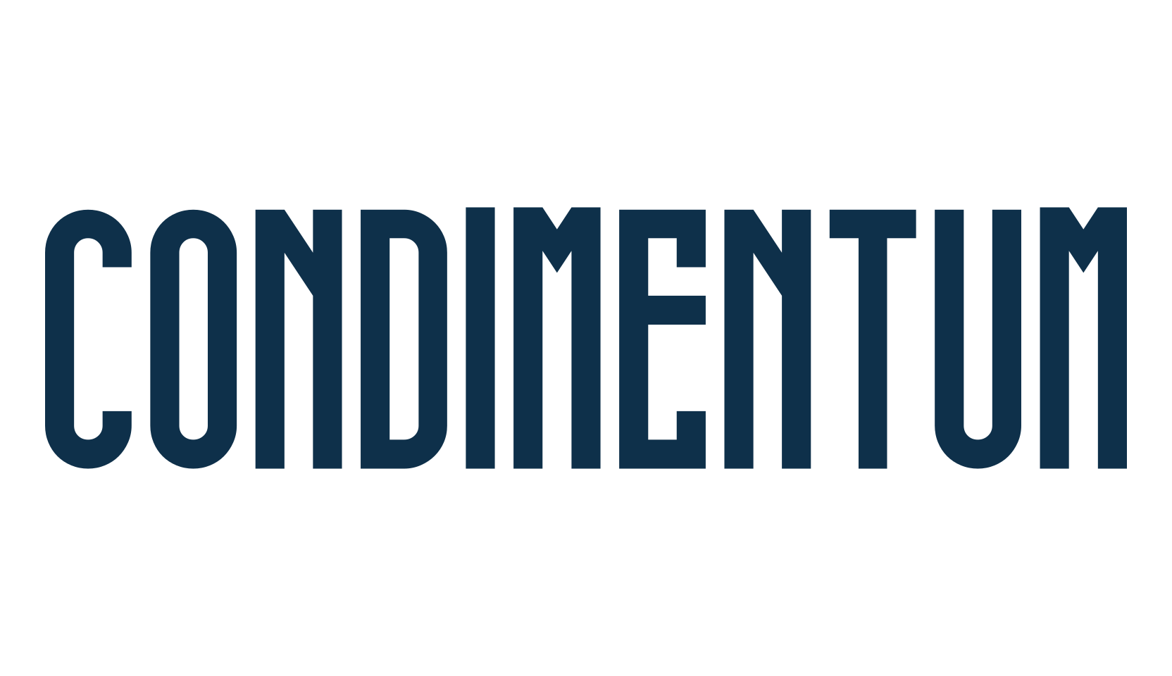 Condimentum, basic sans serif font preview