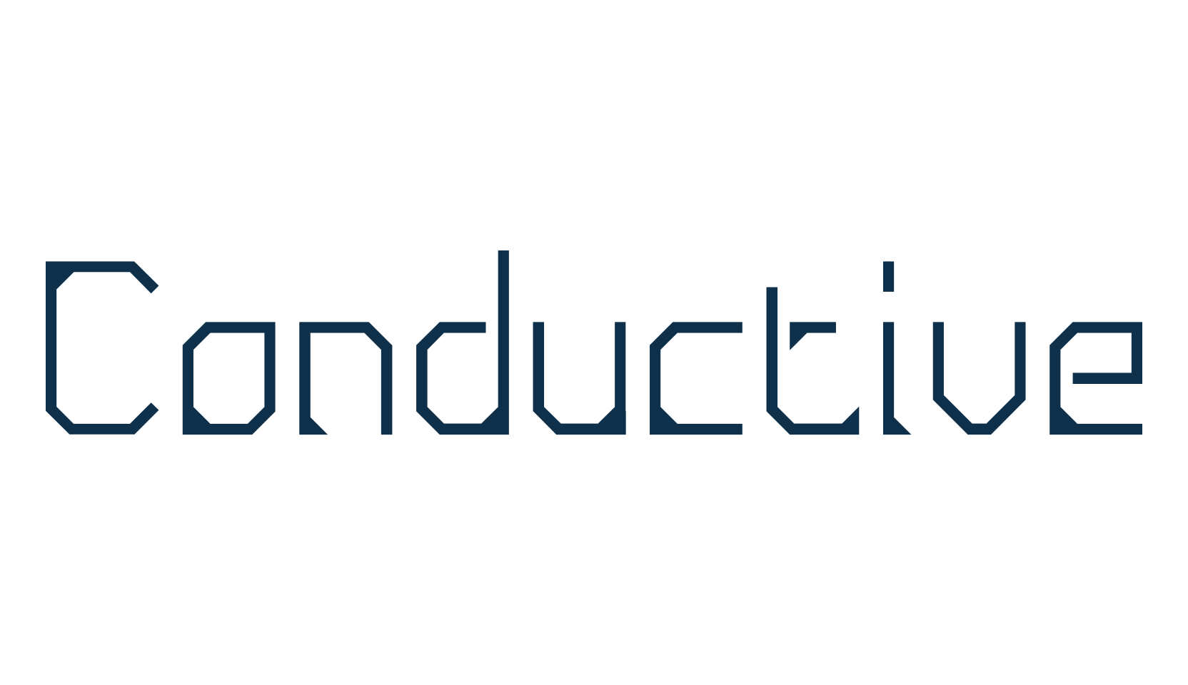 Conductive, square font preview