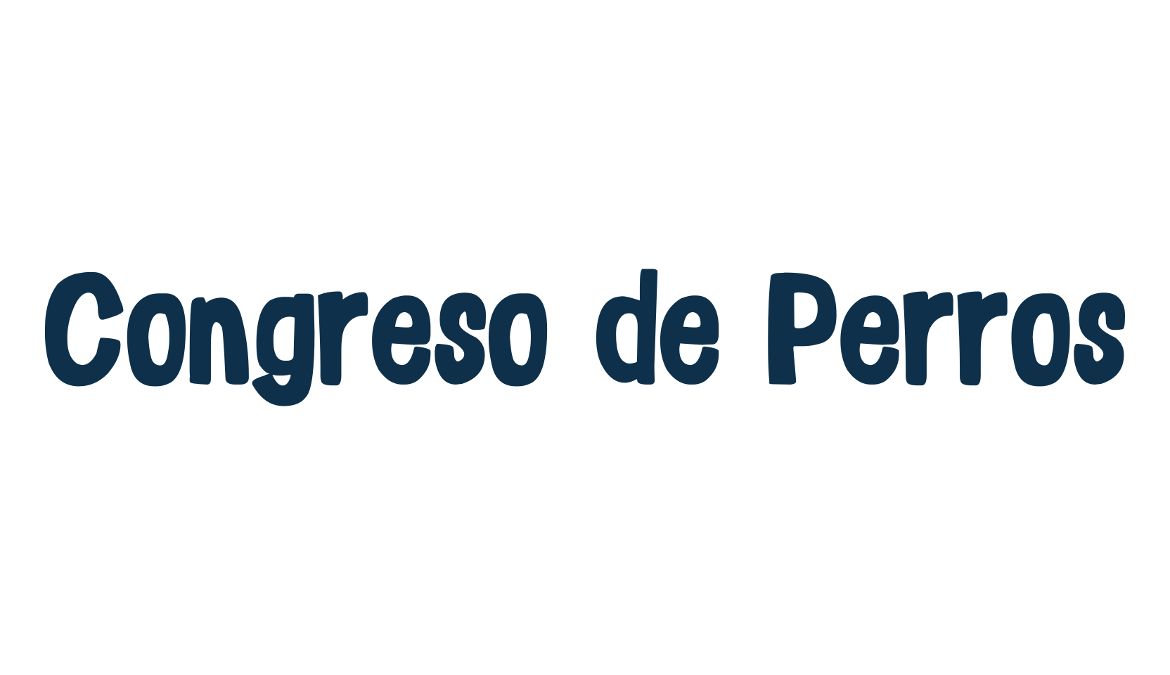 Congreso de Perros, fancy cartoon decorative comic font preview