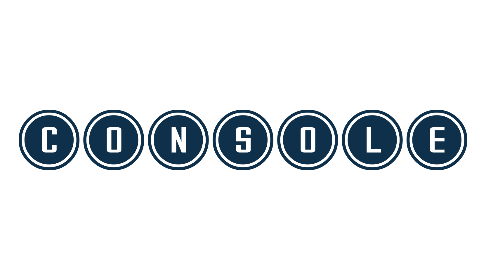 Console, decorative font preview