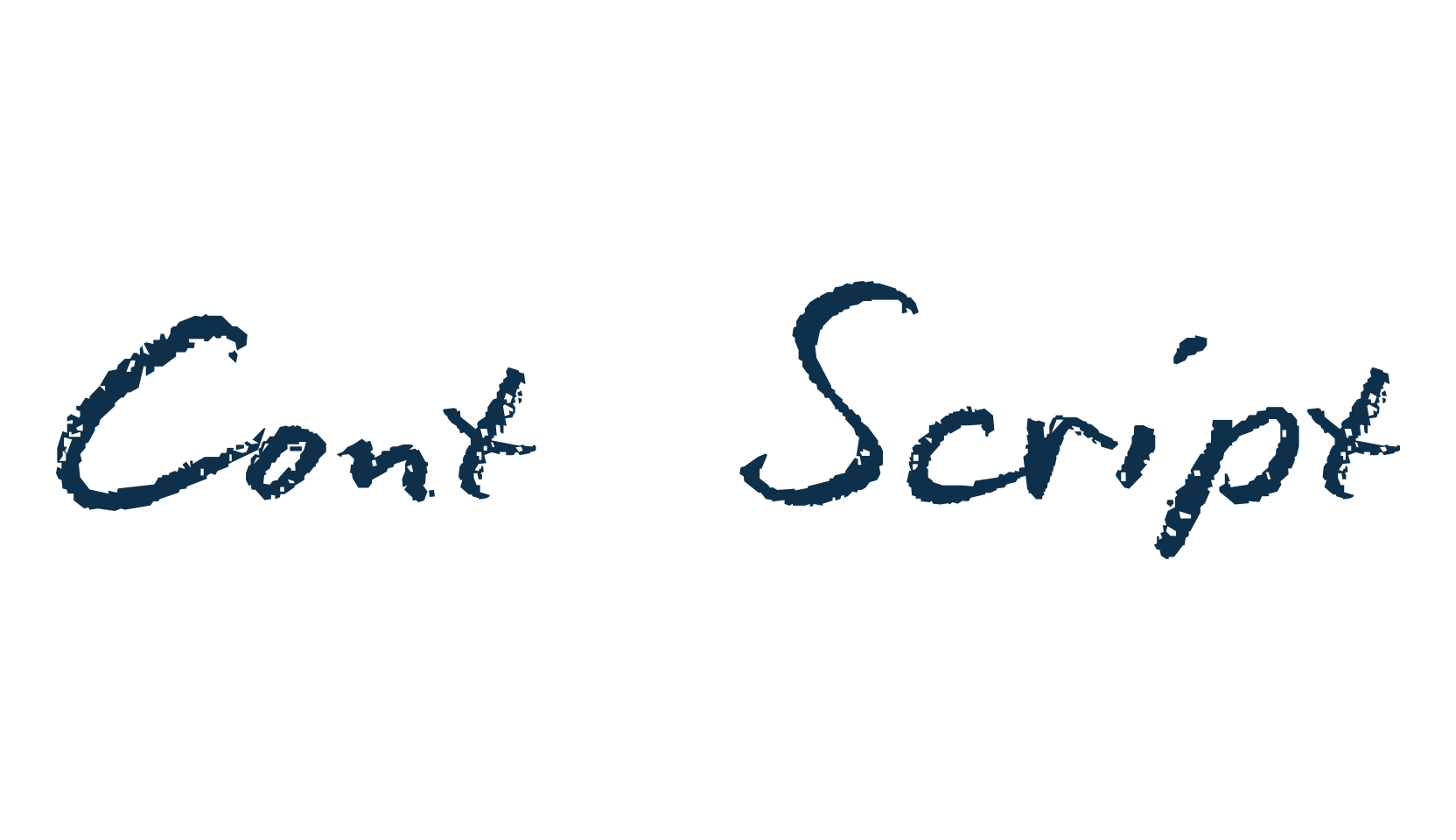 Conté Script, script handwritten fancy decorative calligraphy font preview