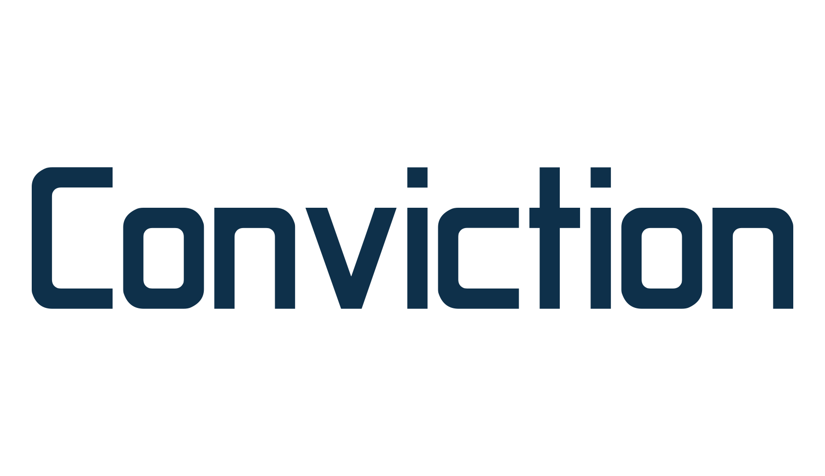 Conviction, basic sans serif font preview