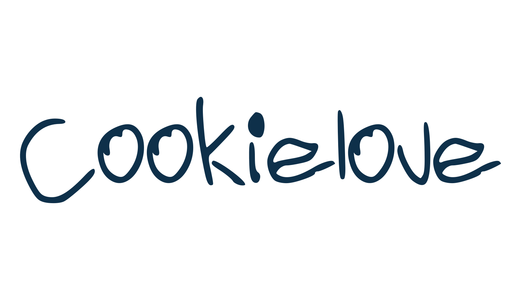 Cookielove, script handwritten fancy decorative calligraphy font preview