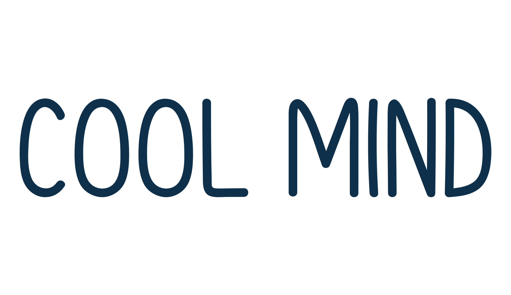 Cool Mind, handwriting font preview