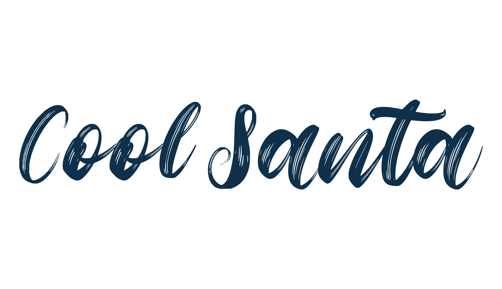 Cool Santa, fancy decorative font preview