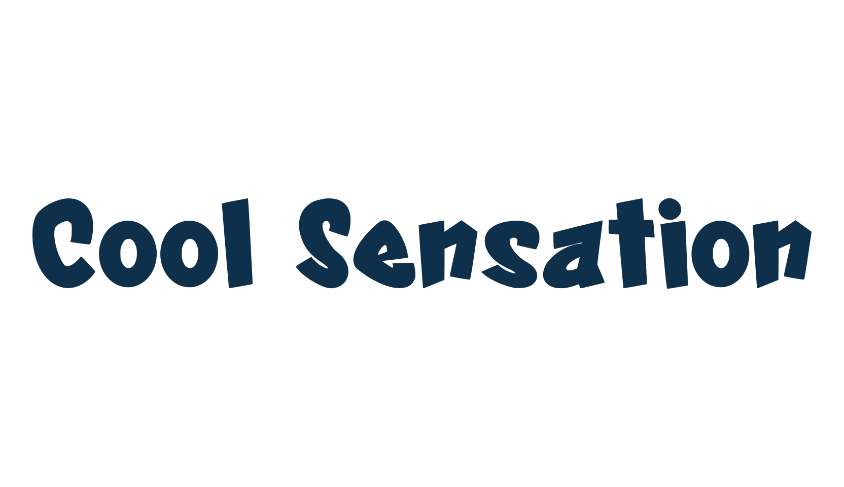 Cool Sensation, graffiti font preview
