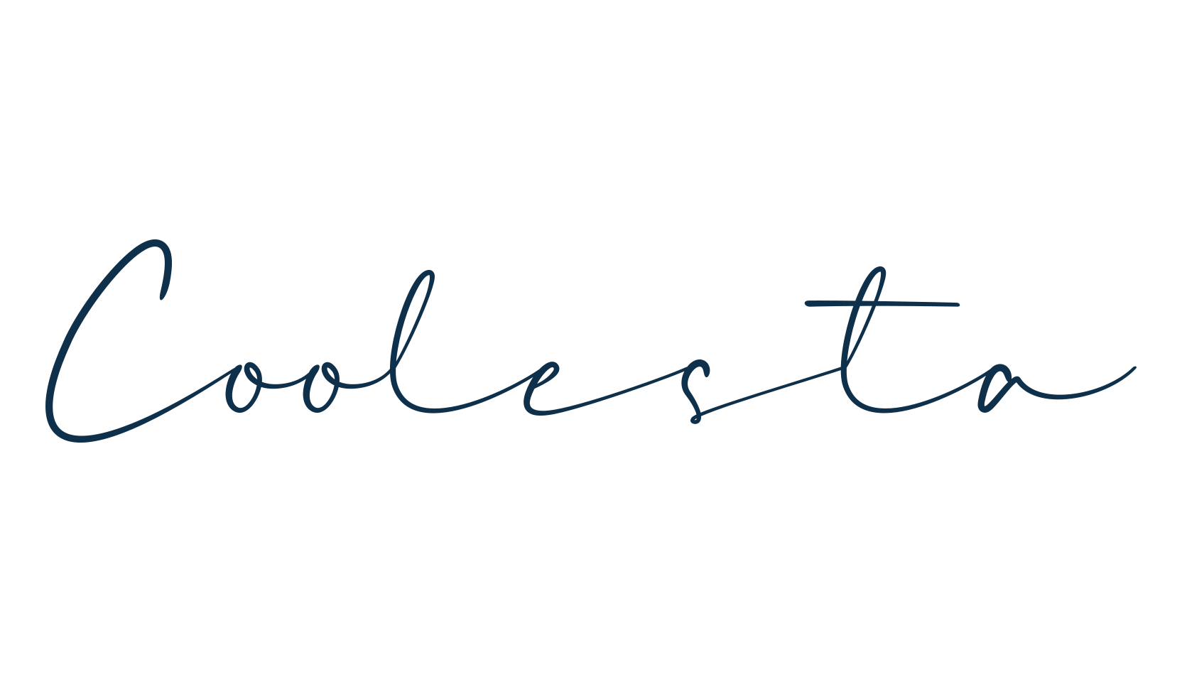 Coolesta, handwriting font preview