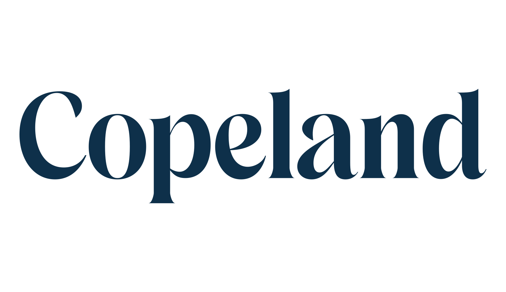 Copeland, basic serif font preview