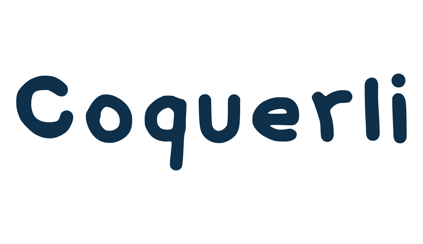 Coquerli, handwriting font preview