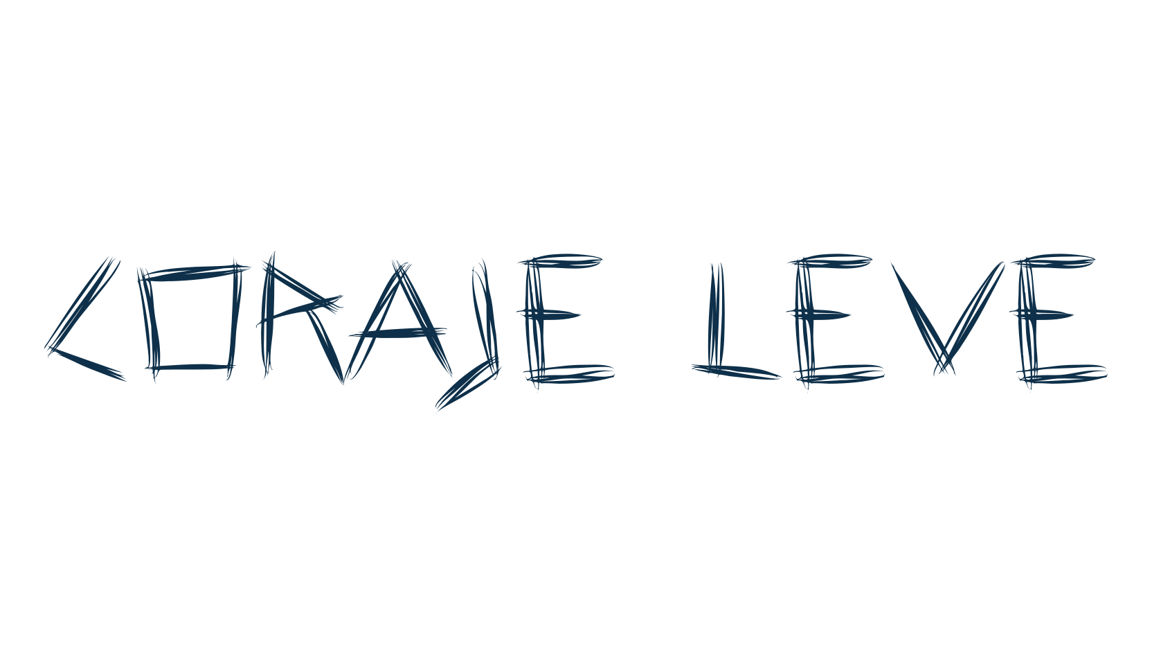 Coraje Leve, script trash fancy decorative calligraphy font preview
