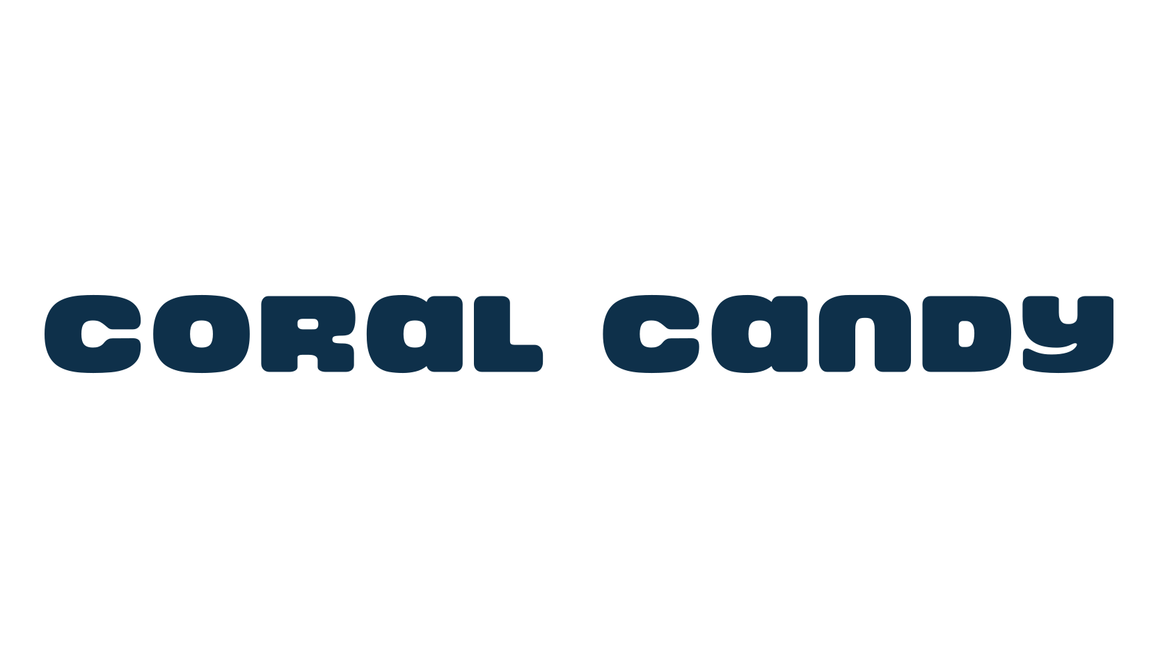 Coral Candy, fancy various decorative font preview
