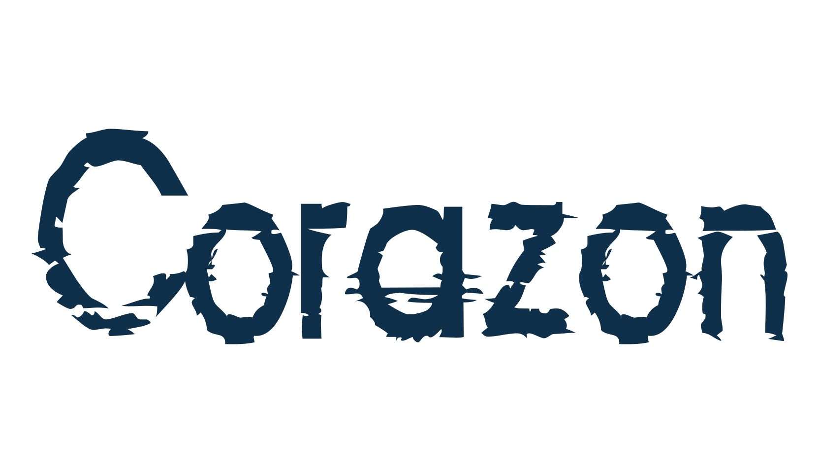 Corazon, destroy font preview
