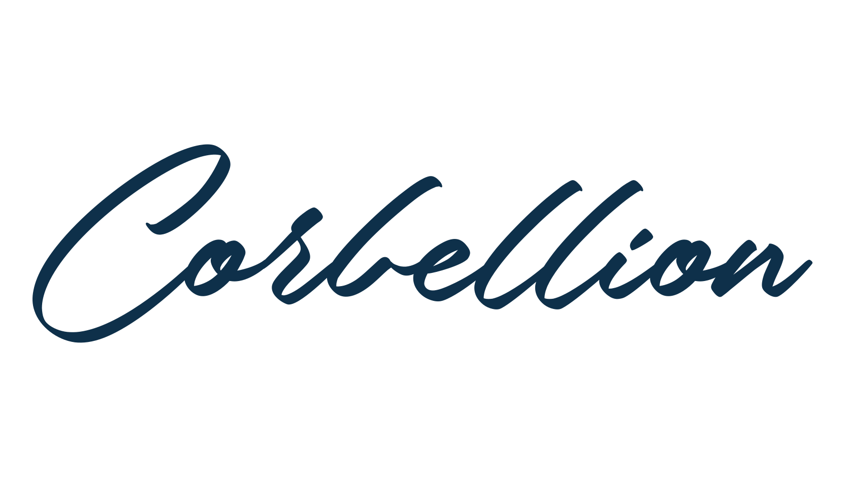 Corbellion, script handwritten fancy decorative calligraphy font preview