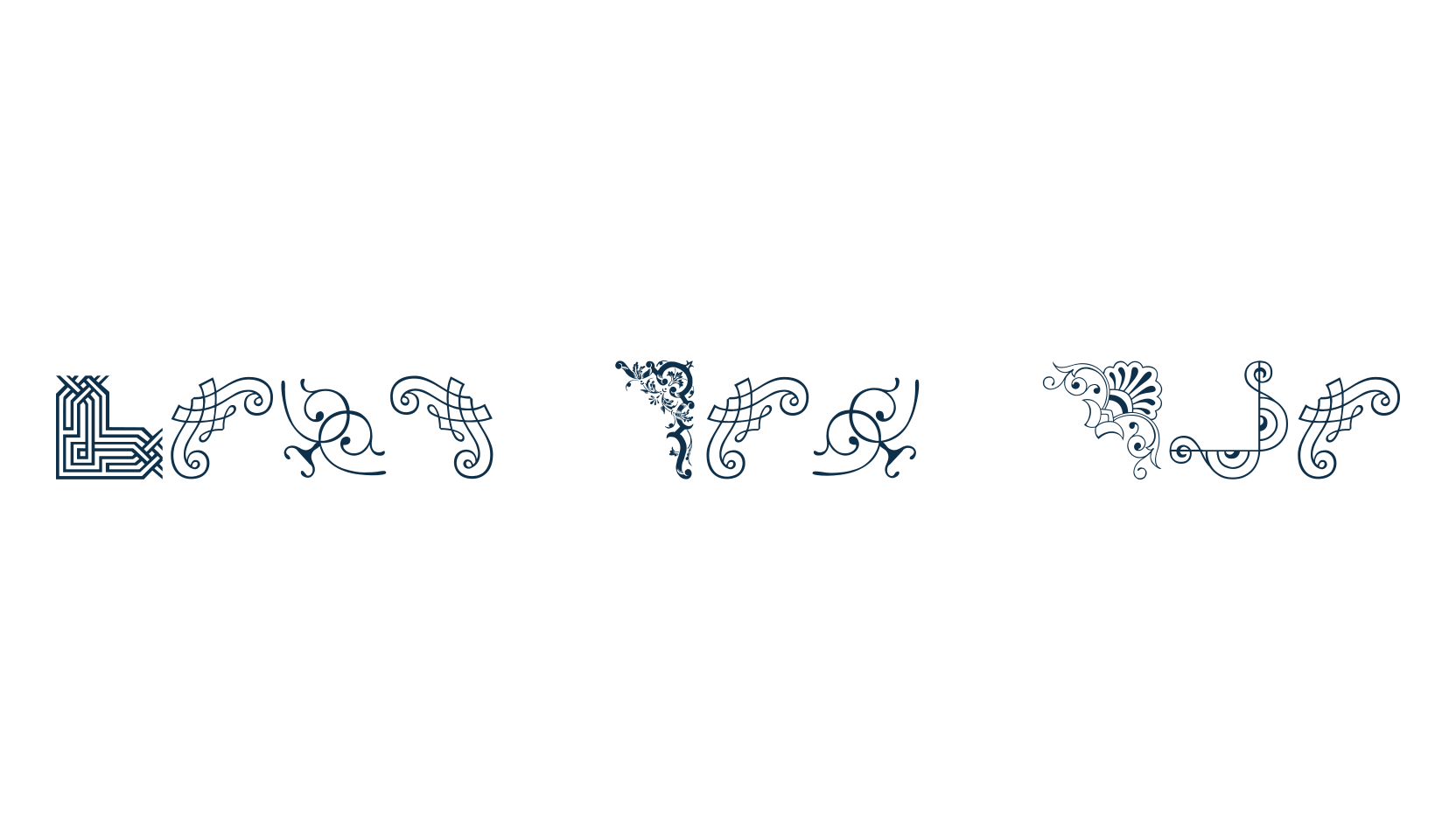Corn Pop Two, fancy decorative font preview