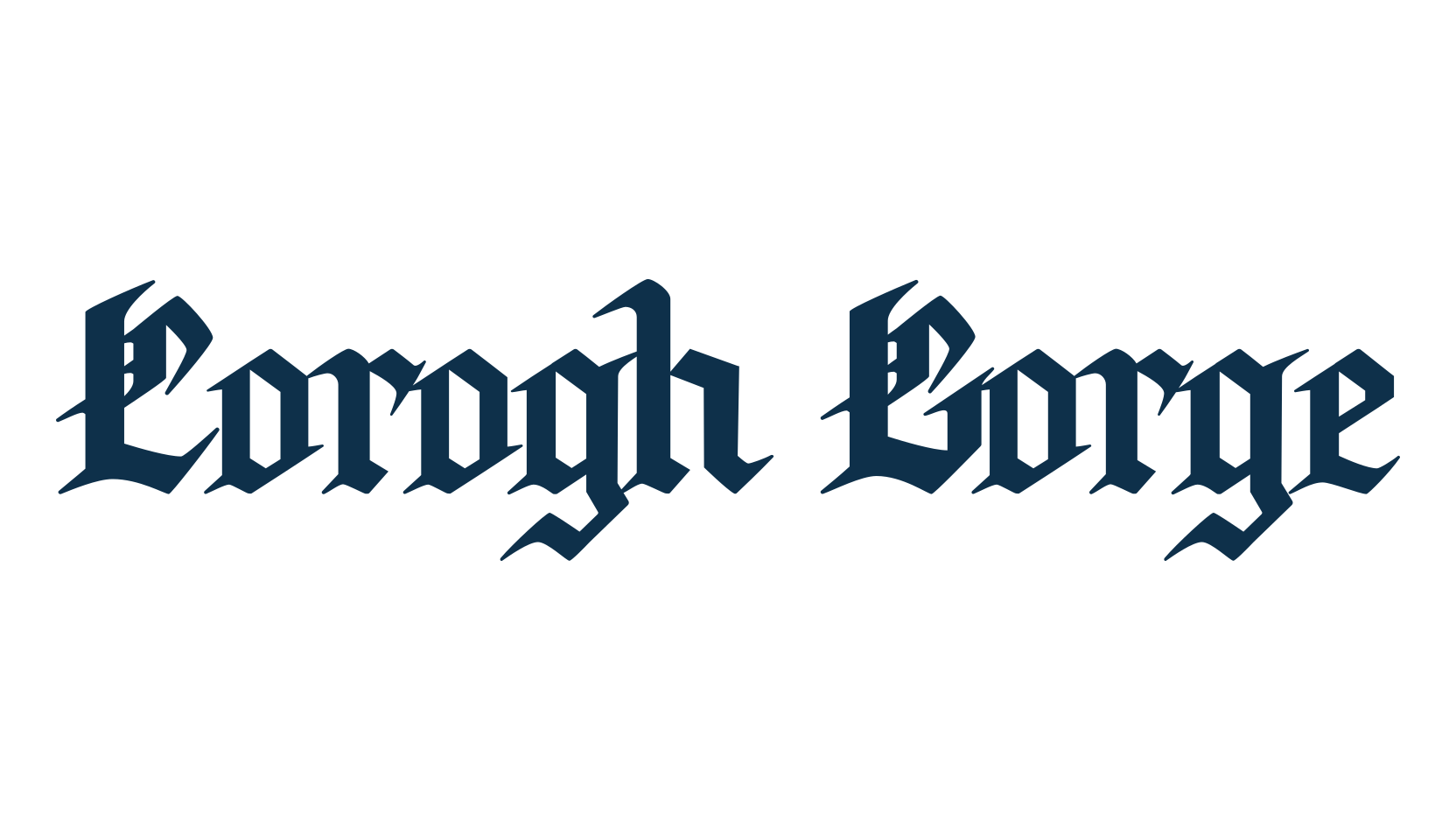 Corogh Gorge, gothic modern font preview