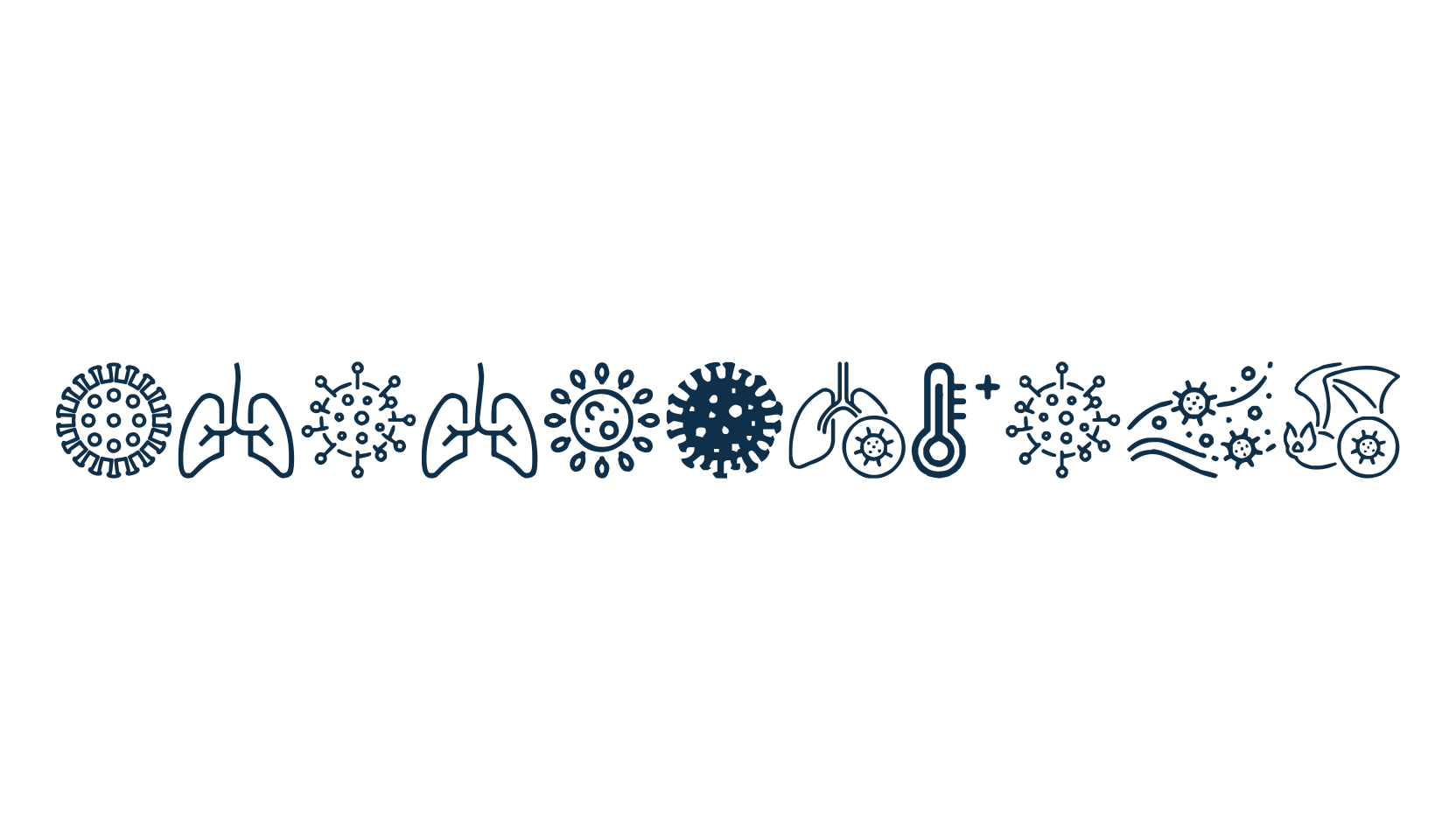 Coronavirus, fancy decorative font preview