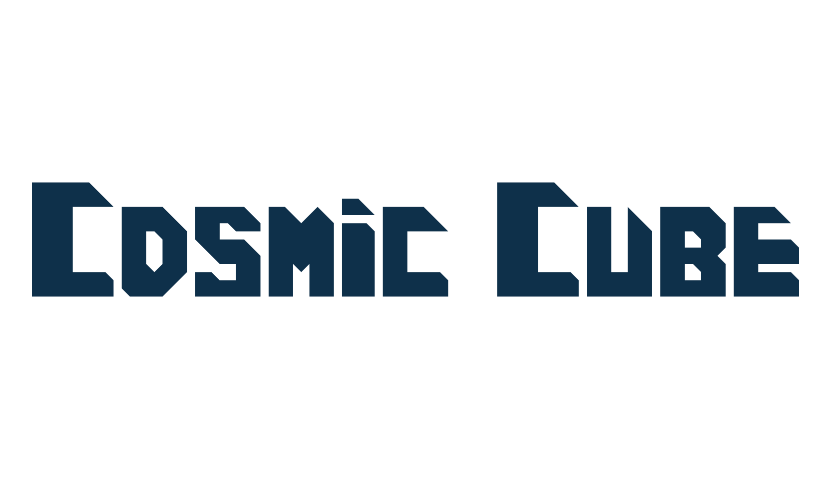 Cosmic Cube, square font preview