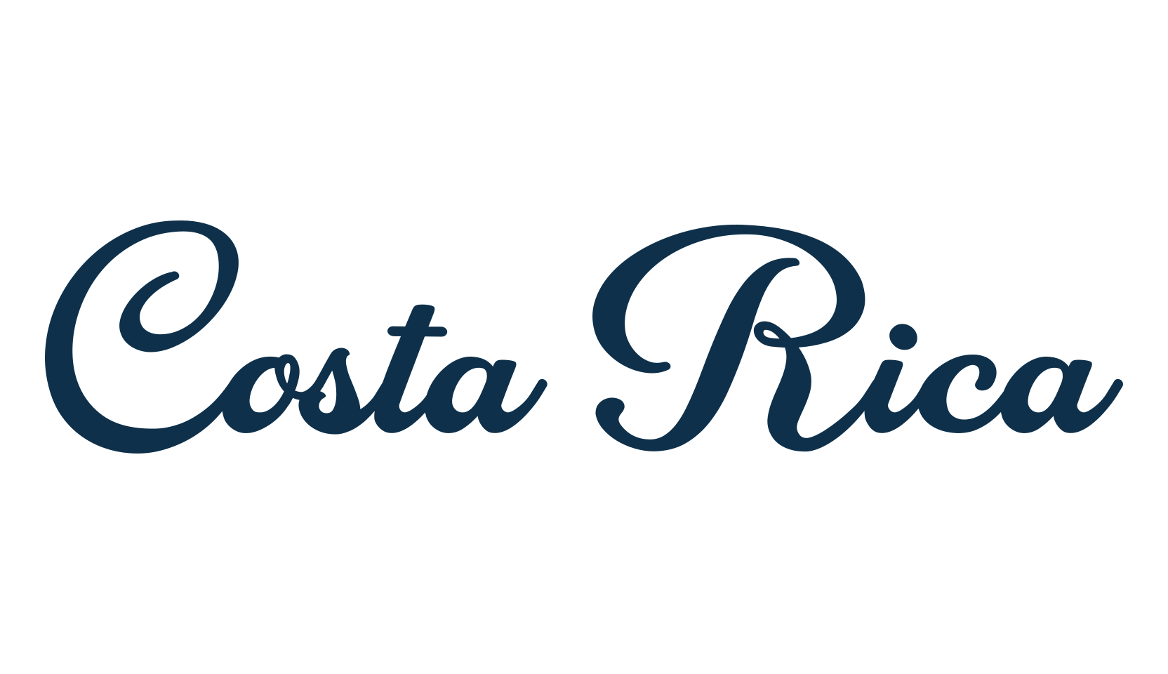 Costa Rica (costa-rica), old school font preview