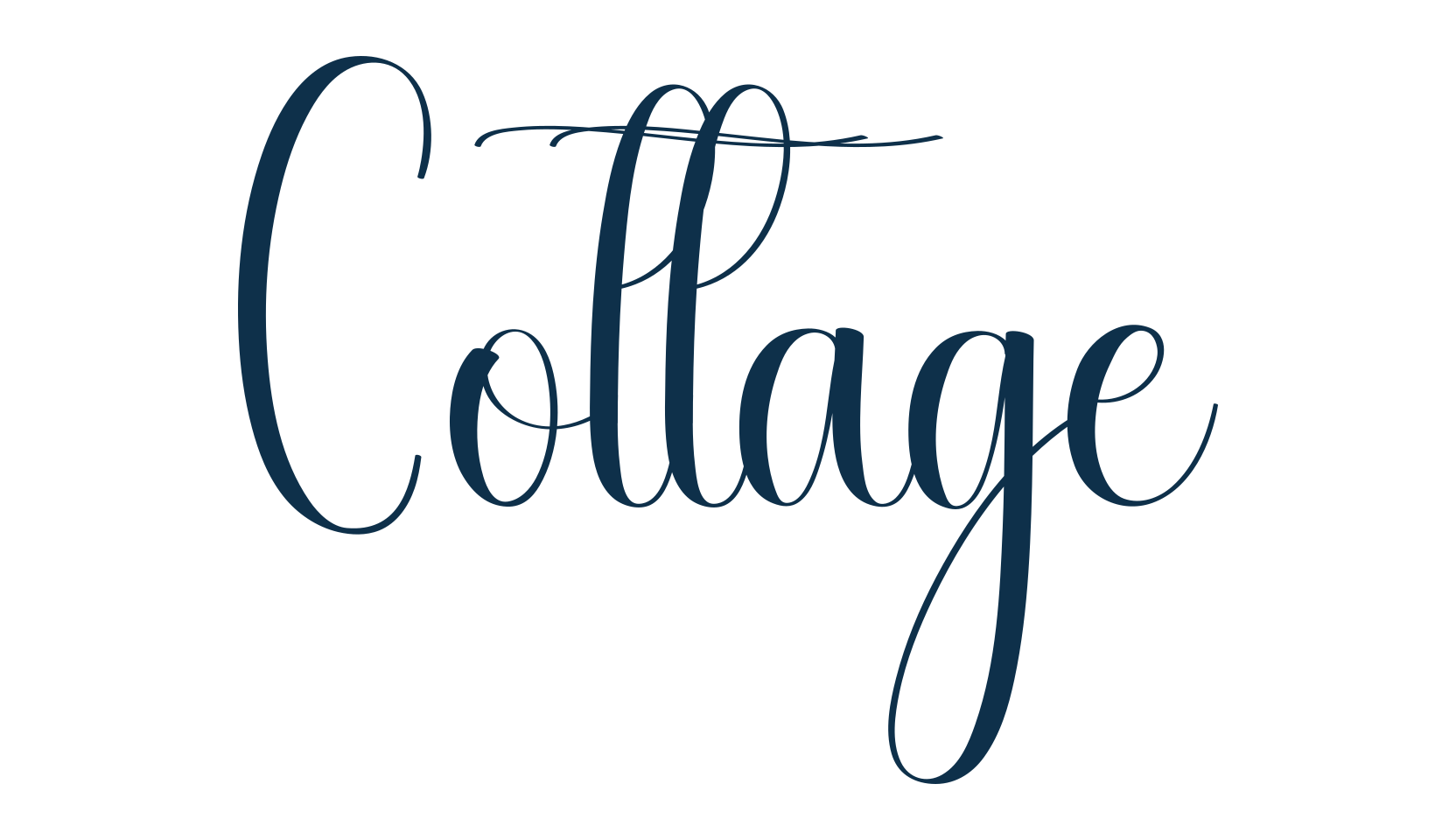 Cottage (cottage-2), fancy decorative font preview