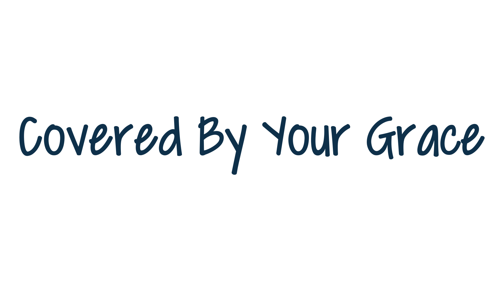 Covered By Your Grace, script handwritten fancy decorative calligraphy font preview