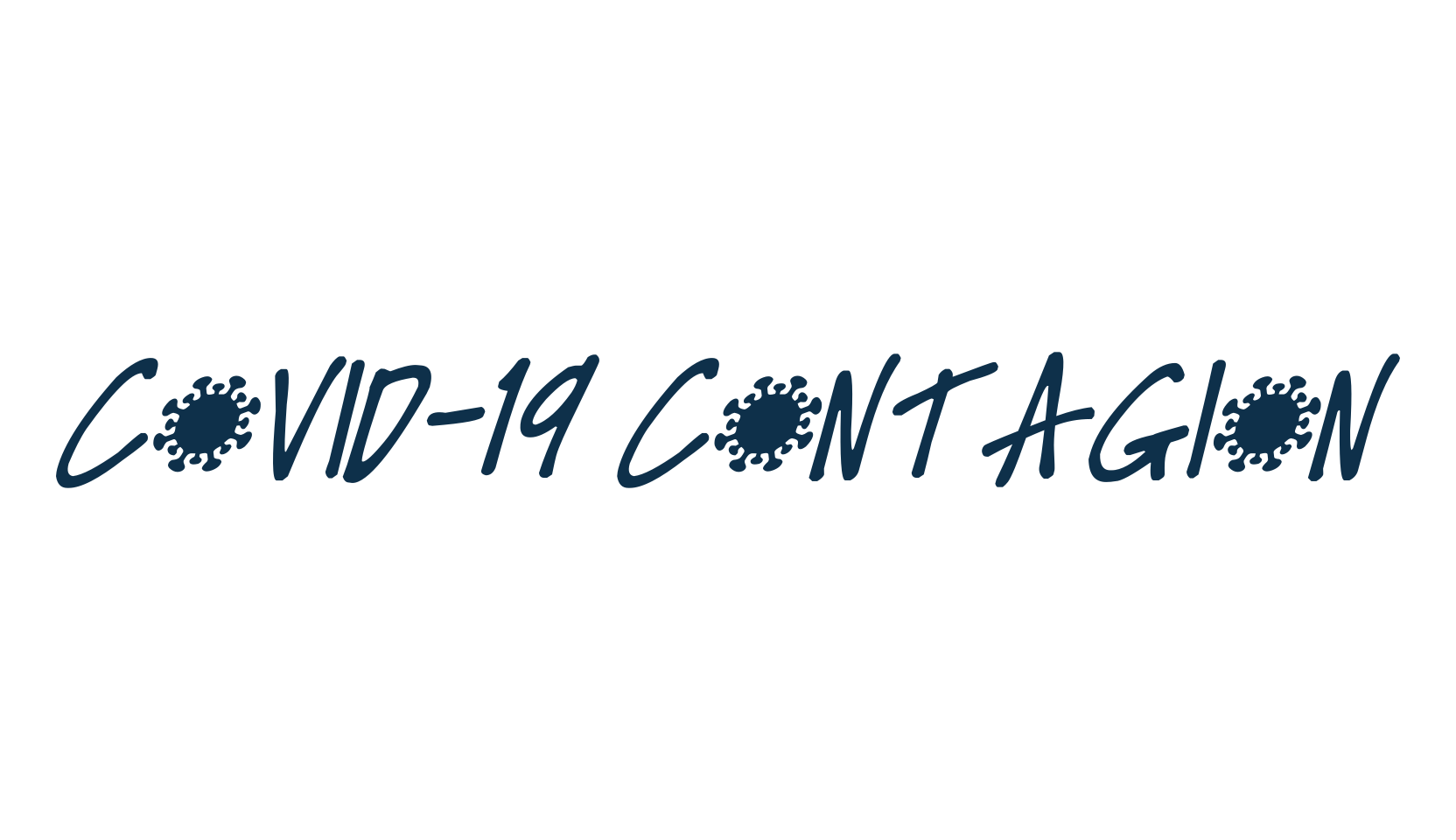Covid-19 Contagion, graffiti font preview