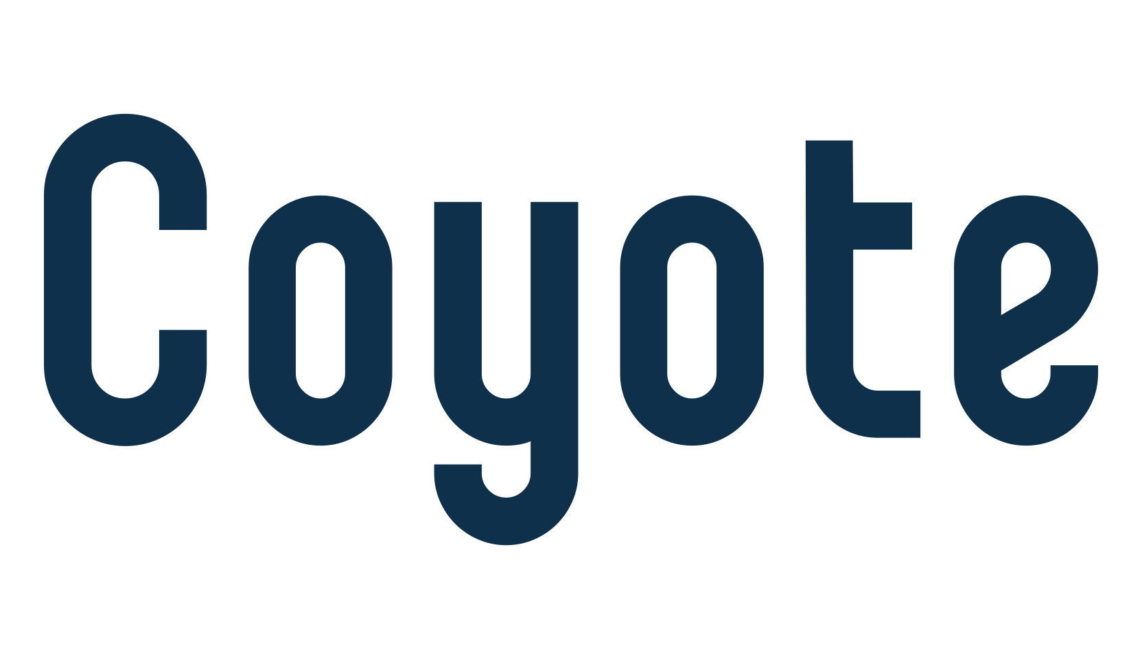 Coyote, sans serif font preview