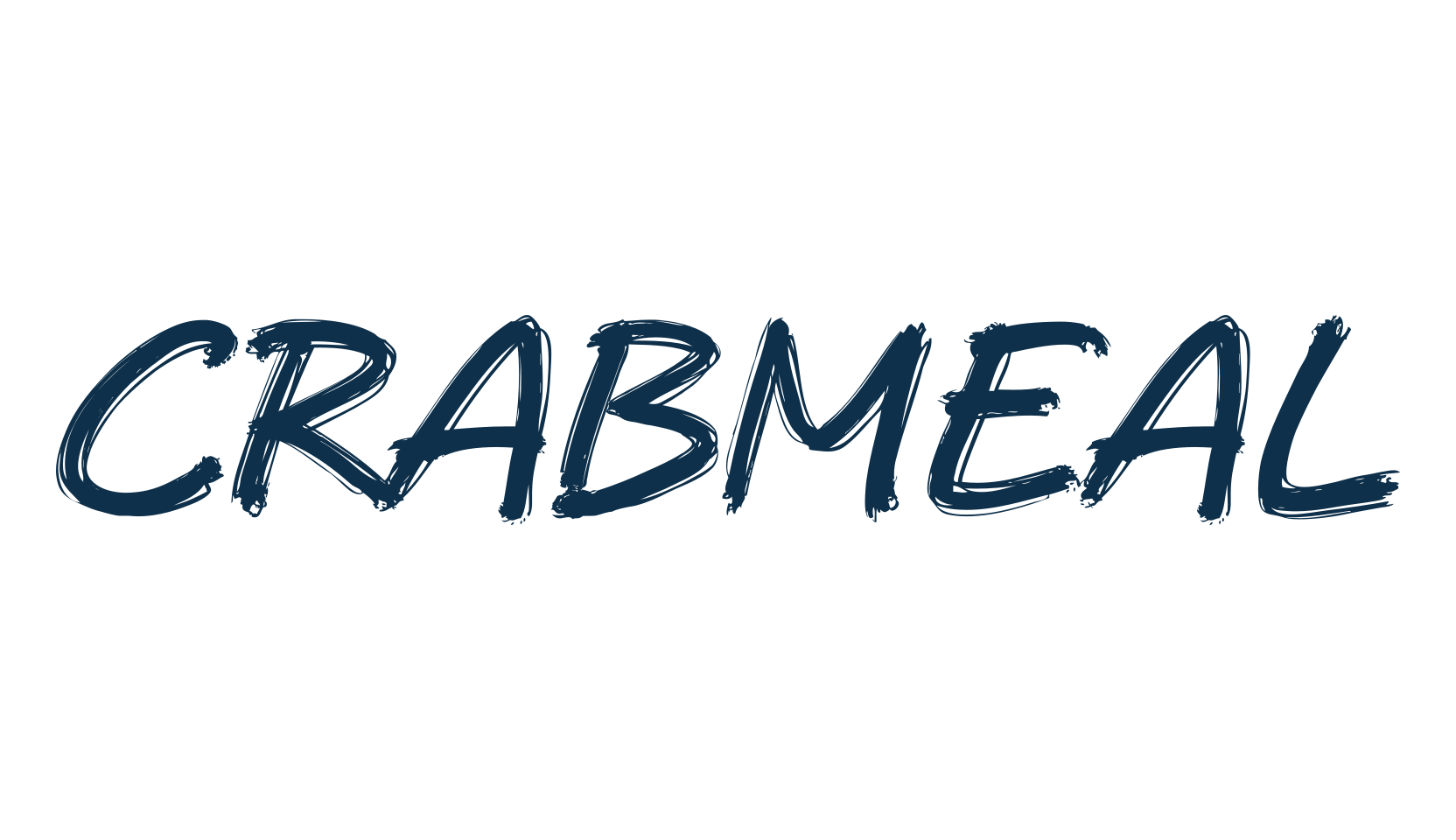 Crabmeal, brush font preview