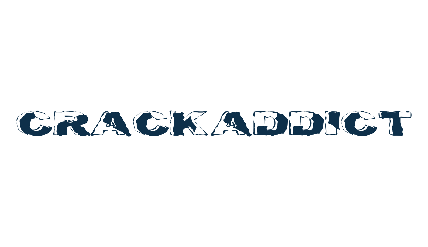 Crackaddict, destroy font preview