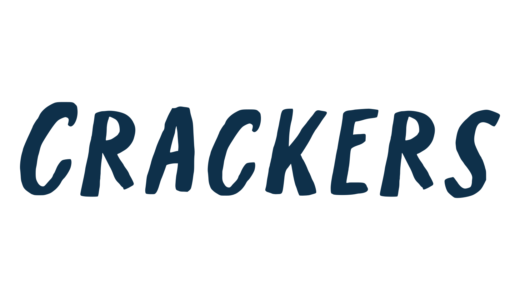 Crackers (crackers-2), cartoon font preview