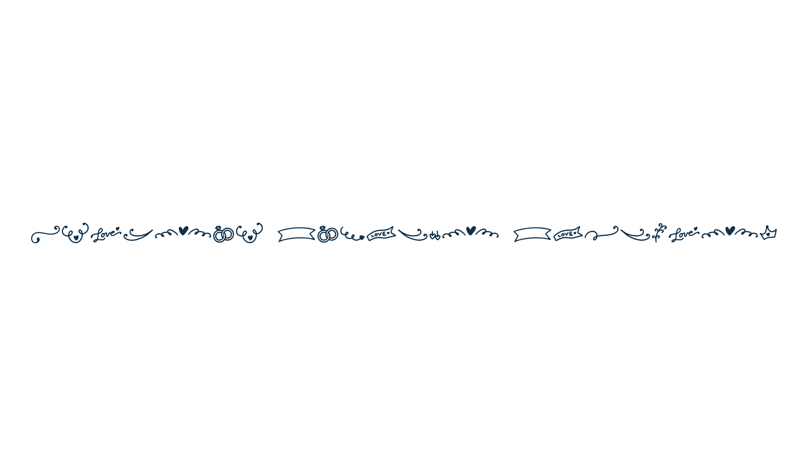 Crafter Delight Dingbats, fancy decorative font preview