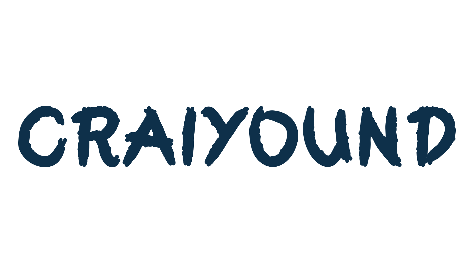 Craiyound, fancy decorative font preview