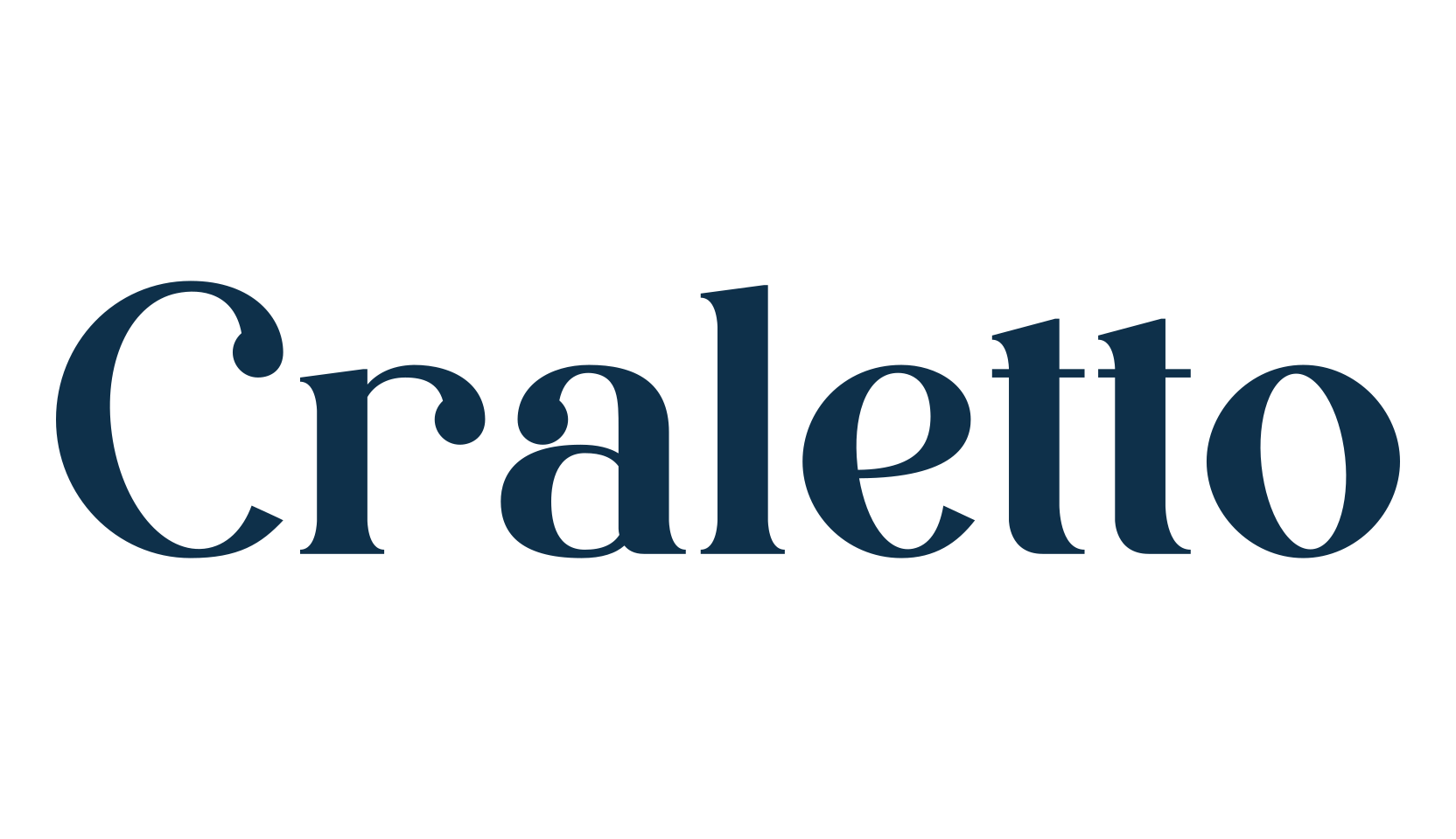 Craletto, serif font preview